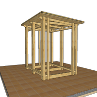 CASETTA IN LEGNO 200X150