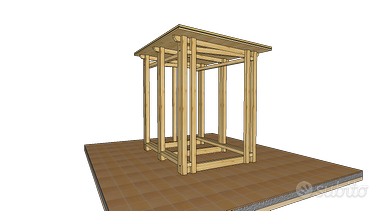 CASETTA IN LEGNO 200X150