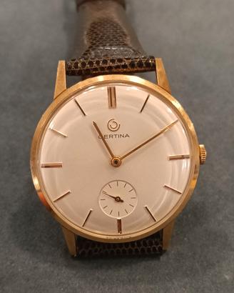 Certina oro 18k NOS