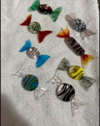 Caramelle cristallo di murano