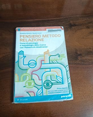 Pensiero Metodo Relazione Psicologia Paravia