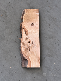 Tavola legno grezzo castagno 92x30cm