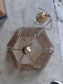 Lampadario anni 80