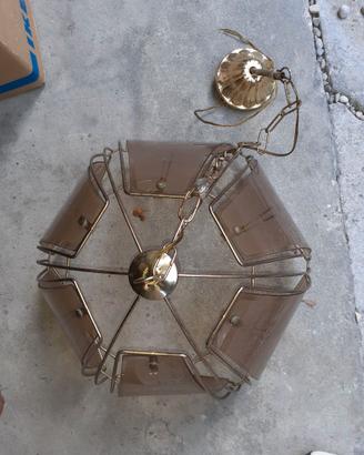 Lampadario anni 80