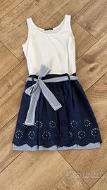 Abito bambina Sisley taglia 8/9 anni