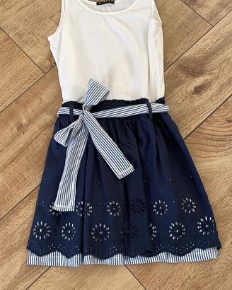 Abito bambina Sisley taglia 8/9 anni