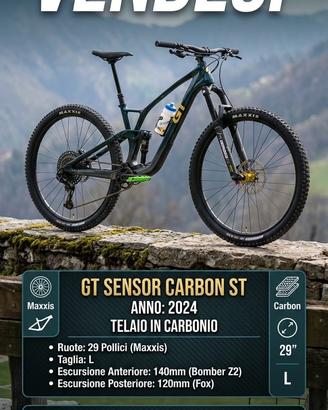 GT SENSOR ST CARBON L 29