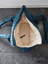 Borsa invernale per cani piccoli o gatti.