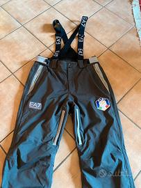 Pantalone da sci EA7 nazionale italiana fisi L