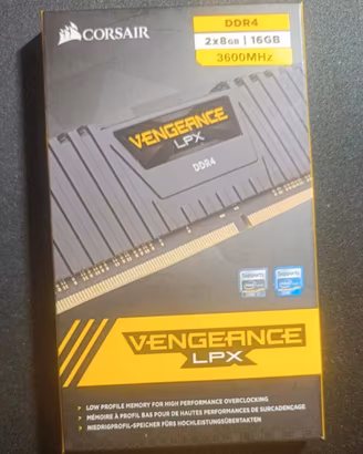 RAM Corsair Vengeance LPX 16GB DDR4 3600MHz