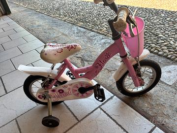 Bici bimba rotelle