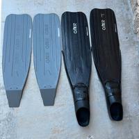 Pinne da apnea Omer Millennium + pale sostitutive