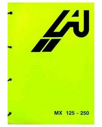Catalogo ricambi Aprilia MX 125 e 250