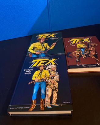 TEX GLI EROI DEL FUMETTO  3 volumi