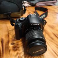 Canon EOS 1100D + obiettivo + borsa 