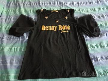 T-shirt Denny Rose jeans originale nera M