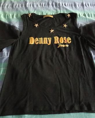 T-shirt Denny Rose jeans originale nera M