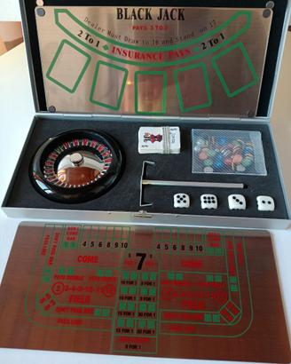 Set portatile  gioco da tavolo multiplo per casinò