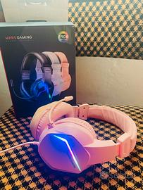 MARS GAMING MH122 Cuffie Gaming Rosa
