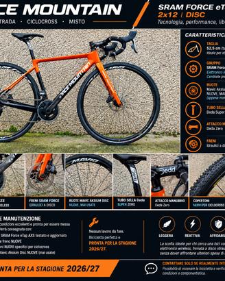 Bicicletta ciclocross race mountain