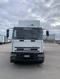 Iveco eurocargo 150e24 tector gru e ribaltabile