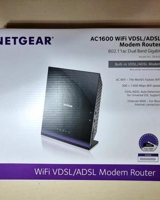 Netgear D6400 Modem Router WiFi