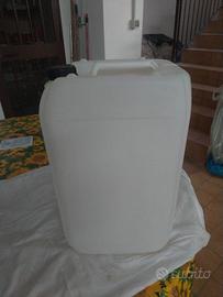 taniche acqua demineralizzata da 25 lt