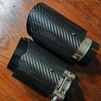 TERMINALI SCARICO CARBON LOOK