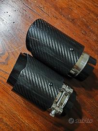 TERMINALI SCARICO CARBON LOOK