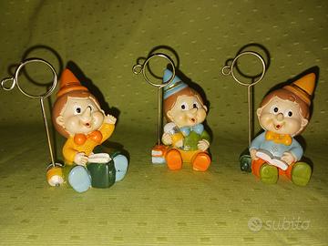 pz. 16 memo clip per bomboniere e confettate