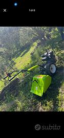 MOTOCOLTIVATORE CON FRESA GRILLO 8CV