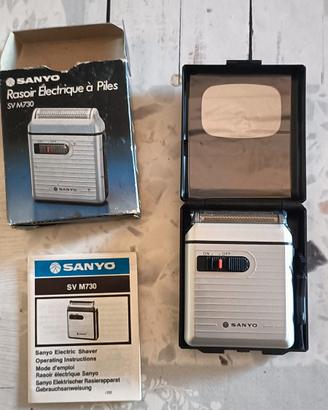 Sanyo rasoio elettrico da viaggio 
