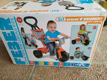 Triciclo feber tre in uno