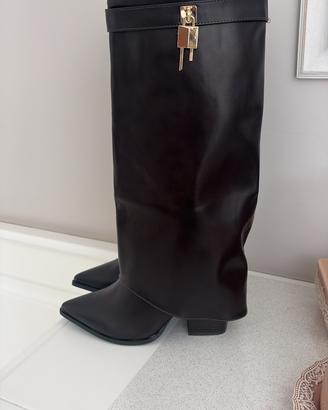 Stivali donna marrone tg 39 nuovo