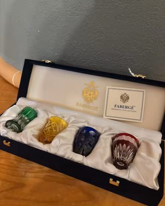 Bicchieri Shot Fabergé Christay Imperial Colection