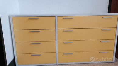 Cassettiera legno massiccio