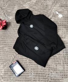 tuta y2k nera, taglia M