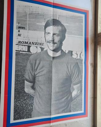 POSTER ALE' TARANTO 1976 IVAN ROMANZINI