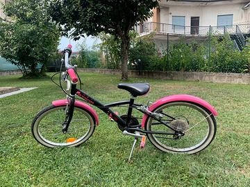 Bicicletta bambina 6 - 9 anni + caschetto e pompa