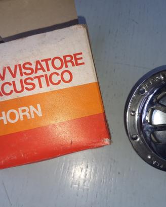 Avvisatore acustico 6v.trombe elettromagnetiche