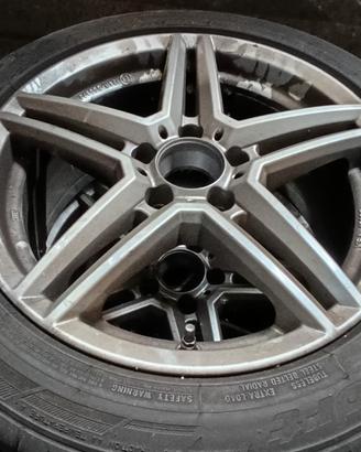 cerchi e gomme sensori 225 50 R17 Mercedes c 204