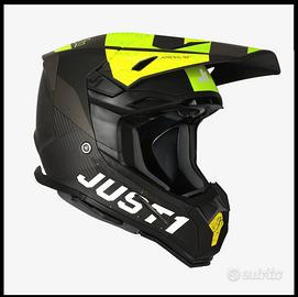 casco Just1 J22 C Adrenaline carbonio NUOVO Tg L