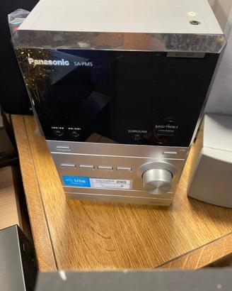 Panasonic micro Hifi Lettore CD, Radio, USB