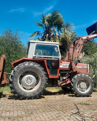 trattore massay ferguson 590 con sollevatore 