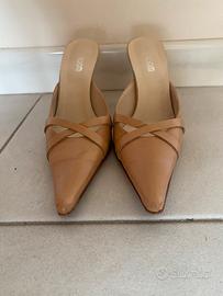 Scarpe vintage nude