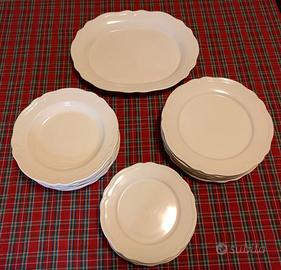 Servizio 18 piatti + 1 piatto di portata