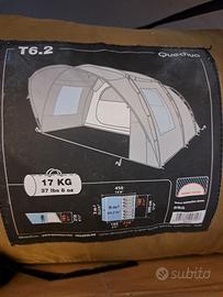 Tenda da campeggio 6 posti letto