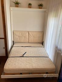 Letto matrimoniale a scomparsa Clei Penelope 2 st.