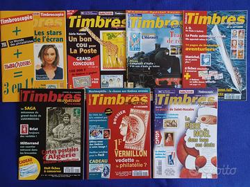 Collez. riviste francesi Timbres Magazine 2000/06