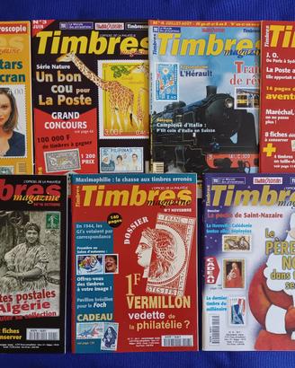 Collez. riviste francesi Timbres Magazine 2000/06
